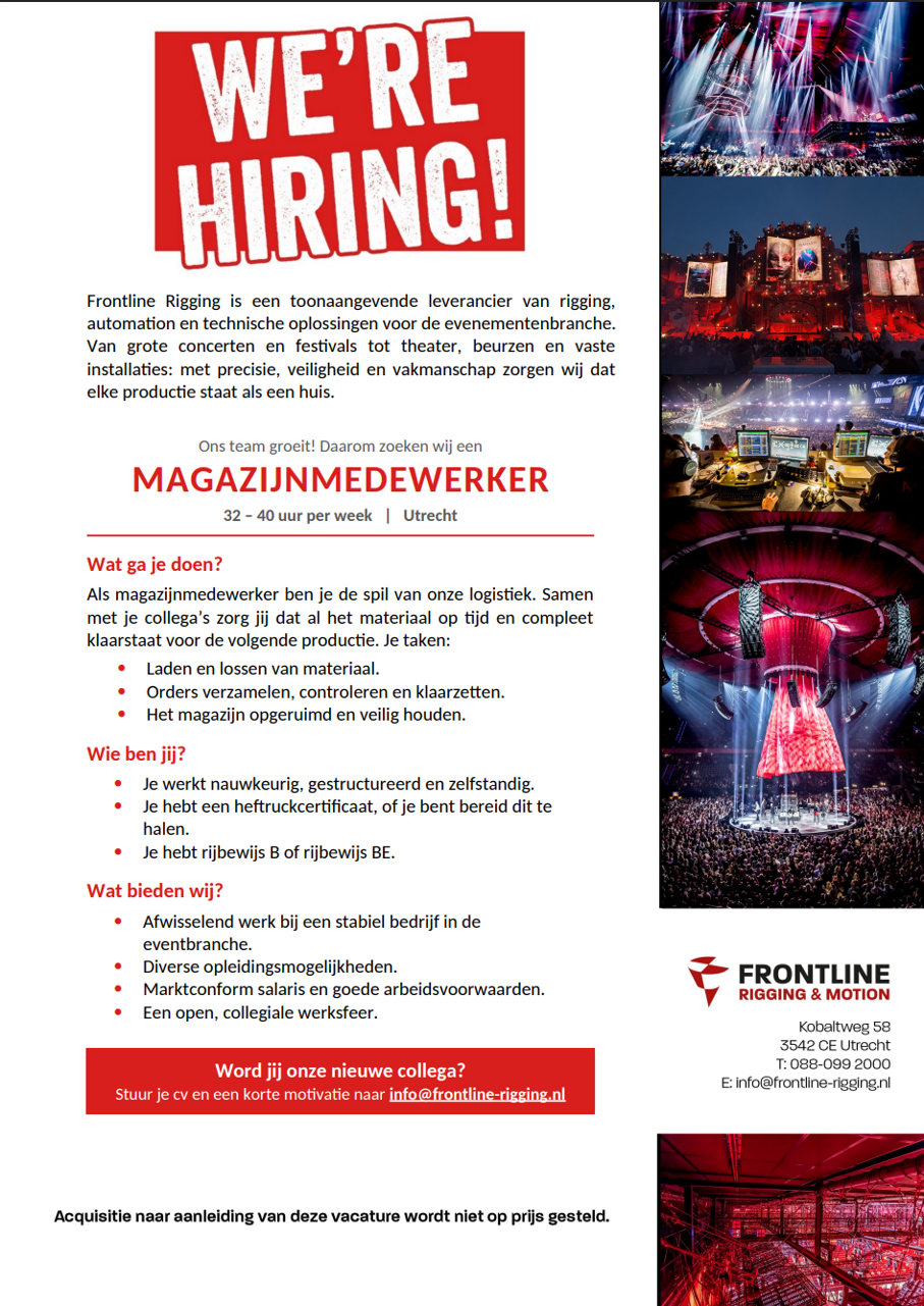 Magazijnmedewerker